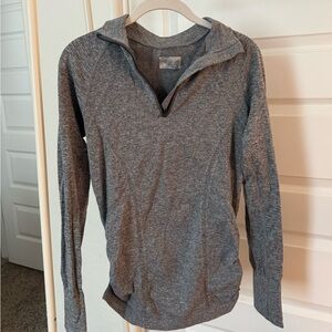 Athleta Grey Zip up